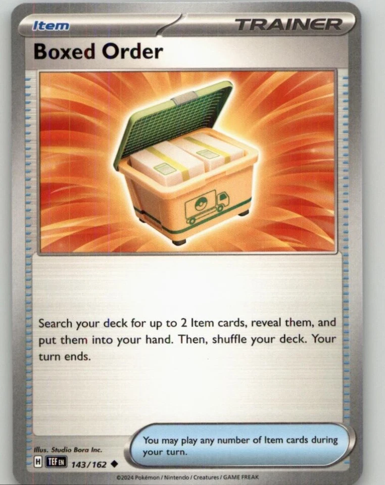 Pokemon SV05: Temporal Forces Boxed Order #143/162 Uncommon - Image 1 of 1