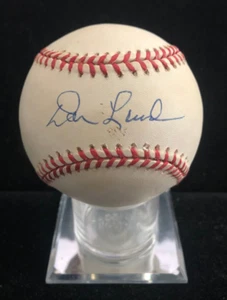 Don Lund Signed Autographed Jackie Robinson 50th Anniversary Baseball - JSA - Picture 1 of 3