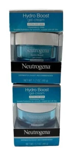 2 neutrogena boost gel-cream extra dry skin fragrance free 1.7oz distressed box - Picture 1 of 3
