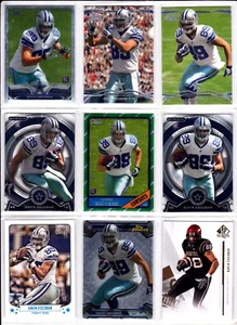 Dallas Cowboys Gavin Escobar 16 Card RC Lot Topps Chrome Topps Finest Prestige - Picture 1 of 2