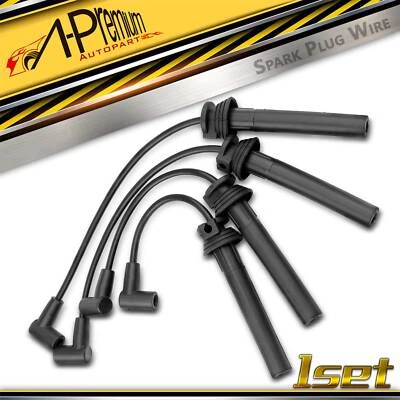 Juego de 4 cables de bujía de 7 mm para Mini Cooper 2002 2003 2004 2005-2008 L4 1,6 L SOHC Foto 1 de 4