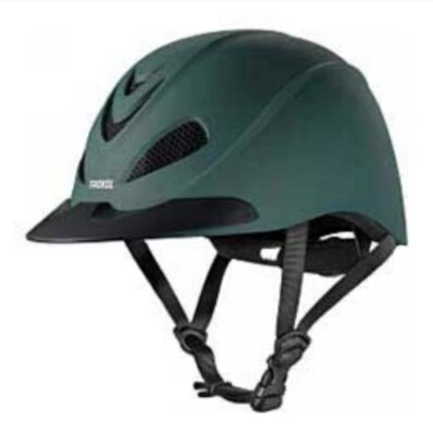 Casco de equitación Troxel Liberty verde perenne talla pequeña Foto 1 de 4