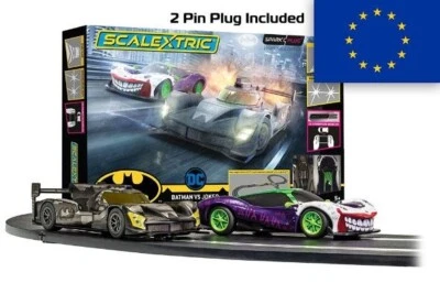 Scalextric C1415P Batman vs Joker Spark Plug EU STECKDOSE - NEU VERSIEGELT - Bild 1 von 4