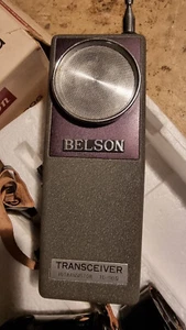 vintage BELSON Walkie-Talkie Radio ręczne Trenssceiver 10 tranzystorów TC-90G - Zdjęcie 1 z 9