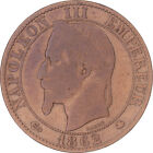 [#1046536] Munten, Frankrijk, Napoleon III, 5 Centimes, 1862, Paris, FR, Bronzen