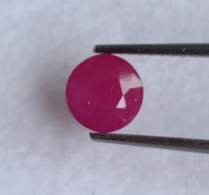 Natural Ruby Mozambique Oval Cut Loose Gemstone With AGR Certified 1.28 cts - Imagen 1 de 4