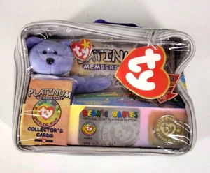 Vtg Ty Beanie Babies Official Club Kit II Platinum Edition Rare 1999 NWT - Picture 1 of 13
