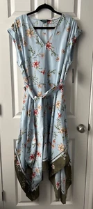 NWT Lauren By Ralph Lauren, Women’s Dress, Size 16W, Very Attractive $185 Msrp - Picture 1 of 10