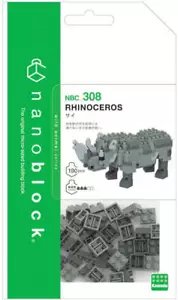 nanoblock NBC-308 Nashorn Klemmbausteine Diamond Tiere Modell NEU - Bild 1 von 2