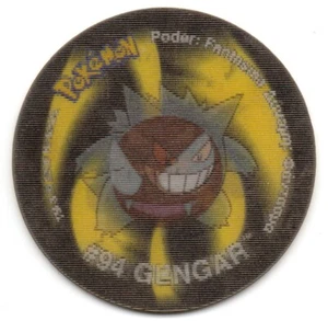 #92 GASTLY #93 HAUNTER #94 GENGAR TAZO HOLO 2 POKEMON TAZOS 2000 MATUTANO USADO - Bild 1 von 2