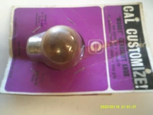 Vintage Cal Custom Woody Shift Knob '60s-'70s Muscle USA MUNICIE TRANS - Foto 1 di 2