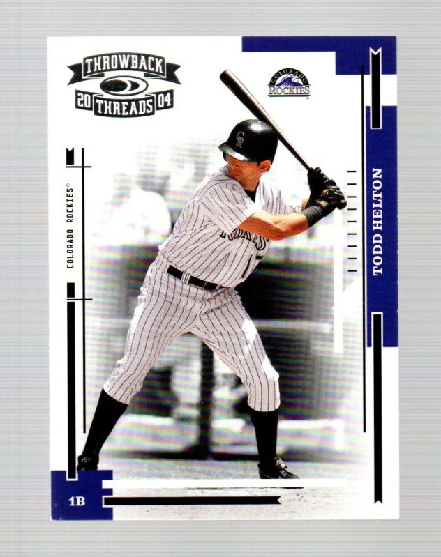 Donruss Throwback Threads 2004 singles***tú eliges*** Foto 1 de 1