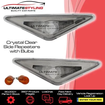 Ford Mondeo MK3 2000-2007 lente cristalina intermitentes laterales repetidores indicadores Foto 1 de 4