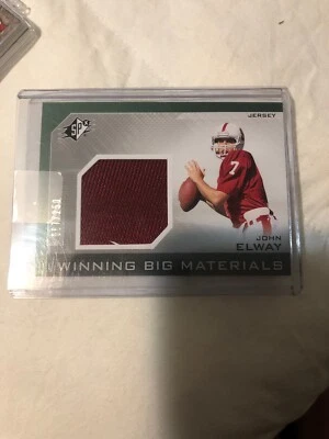 2013 Spx Winning Big Materials John Elway #67/250 - Image 1 of 2