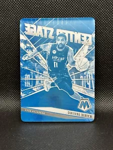 โ๏ธ1/1 Kyrie Irving Printing Plate Cyan Mosaic Center Stage ๐๐๐ฅ - Picture 1 of 3