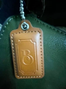 RC Womens Leather Bag In Green - Picture 1 of 8