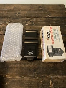 FOCAL M500C-ZOOM Auto Electronic Flash Unit with diffuser -orig.box- packaging - Picture 1 of 6