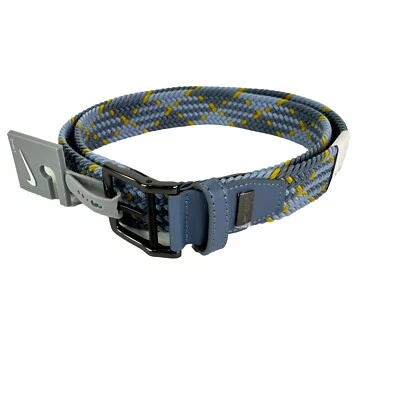 Cinturón elástico tejido Nike Golf G Flex tejido azul tejido para hombre talla grande (40/42) Foto 1 de 4