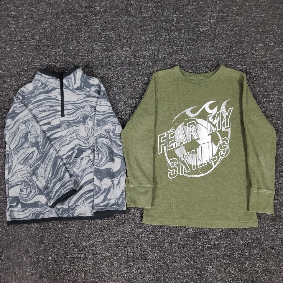 Boys Clothing Lot 5 Jumping Beans Active Fleece Jacket & PLACE Shirt School Set - Image 1 of 4