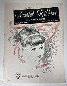 Scarlet Ribbons (For Her Hair) Noten von Evelyn Danzig - Bild 1 von 2