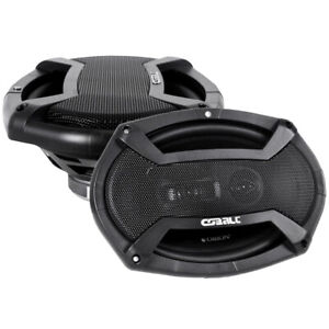 Orion CT-693 6 x 9 Cobalt Series 500 Watts 4 Ohms 3-Way Coaxial Speakers (Pair)