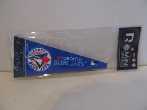 TORONTO BLUE JAYS 8 Pack of MINI PENNANTS~Rico Industries~Brand New! Cover