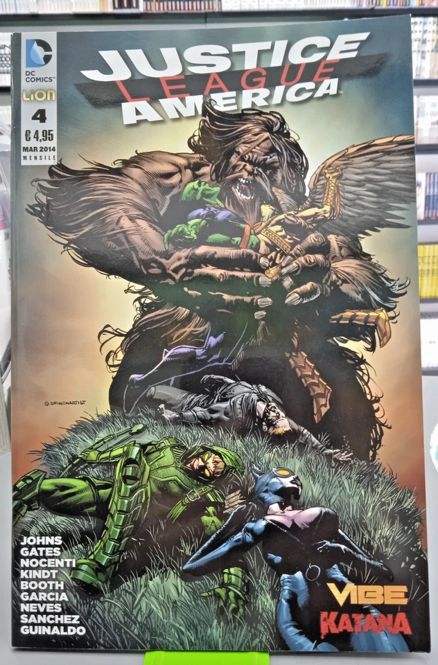 Justice League America 4 - RW Lion - A11 - Immagine 1 di 1