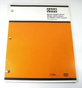 CASE Model F5OPS Winch 6OPS for 1450 Crawler Dozer Tractor Parts Manual Book OEM - Picture 1 of 4