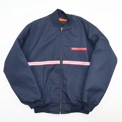 Cintas Suburban Propane Vintage Men's L Full Zip Work Jacket Removable Liner - Image 1 of 4