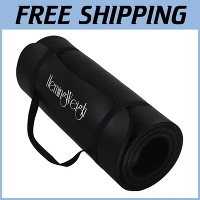 Estera de yoga antideslizante duradera - esencial para el entrenamiento en casa Foto 1 de 4