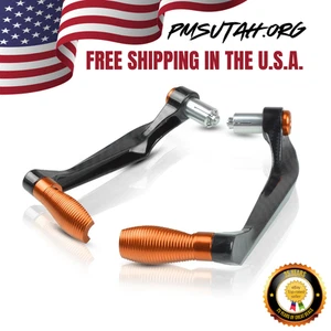 Protector de palanca de embrague de manillar naranja 2 naranja para moto 7/8" 22 mm - Imagen 1 de 19