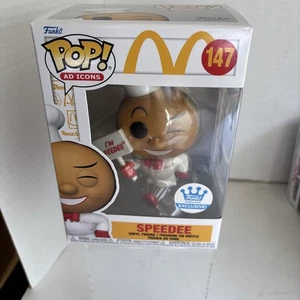 McDonald’s Funko 147 Speeder Funko Exclusivo Pop Exhibido En Caja Mala Caja - Imagen 1 de 8