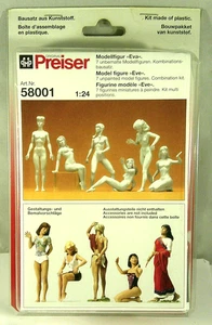 ORIGINAL Preiser - Modellfigur "Eva" - Art.Nr. 58001 - 1:24 - OVP - Bild 1 von 7