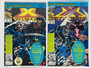 X-Factor #85-86 Vol. 1 Polybag Sealed Jae Lee Peter David Marvel Comics 1992 NM - Picture 1 of 5