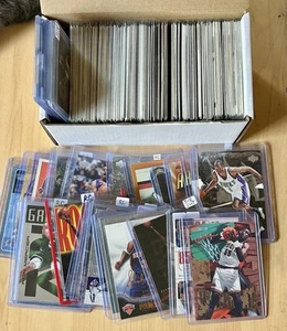 HUGE 90s 2000s Basketball Card Lot - 400 Cards Inserts Refractors Die-Cut #4 - Picture 1 of 9