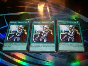 3x Crossout Designator 1ª Edición Común L5DD-ENY28 Yu-Gi-Oh! - Imagen 1 de 1