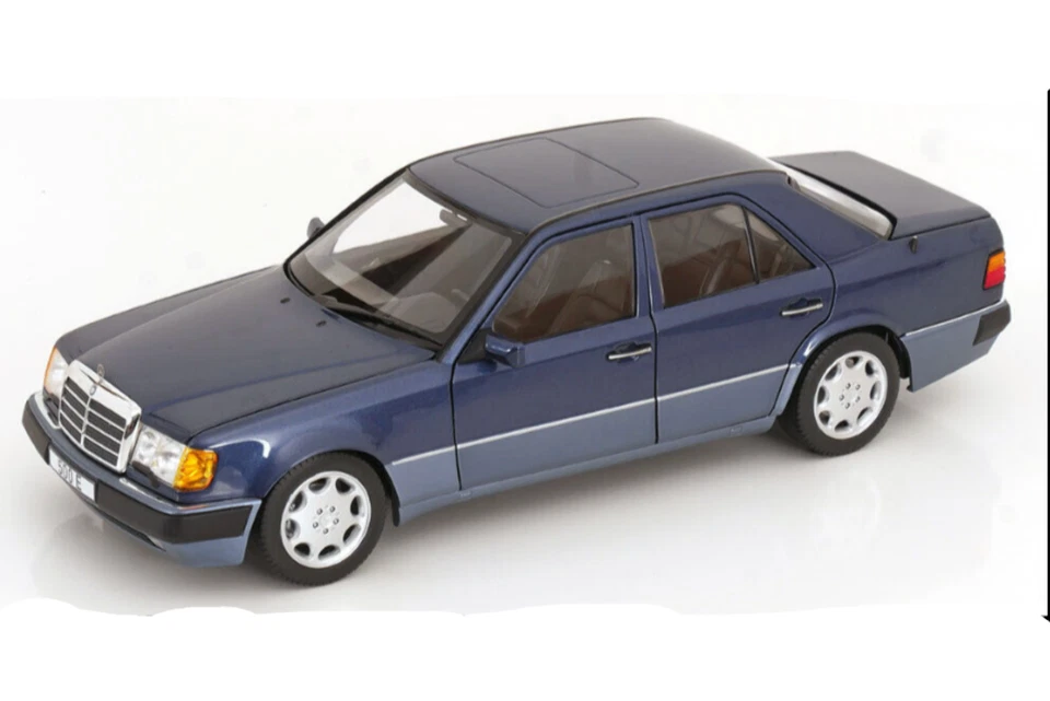 Mercedes-Benz Clase E 500E (W124) 1990 Norev 2 tonos azul 1:18 Foto 1 de 1