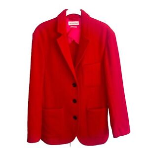 Isabel Marant Etoile Red Wool Blazer Size Small Jacket FR 36 Classic Women’s