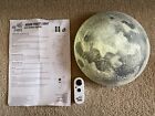 Moon Phase Light W/ Remote Control Instructions Night Light Works Batteries Incl