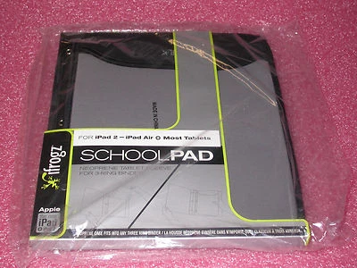 Funda/estuche iFrogz Schoolpad para iPad (todos los generos) y tabletas de hasta 9,7" TOTALMENTE NUEVO Foto 1 de 3
