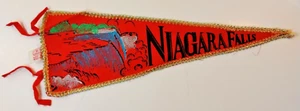 Niagarafälle Hergestellt in Japan 100 % Viskose Flagge/Wimpel Souvenir M. S. Produkt 12 Zoll - Bild 1 von 10