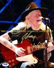 JOHNNY WINTER SIGNED AUTOGRAPH 8x10 RP PHOTO WITH GUITAR