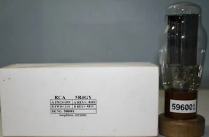 5R4GY RCA NOS D Getter Made in U.S.A Amplitrex AT1000 Tested - Picture 1 of 8