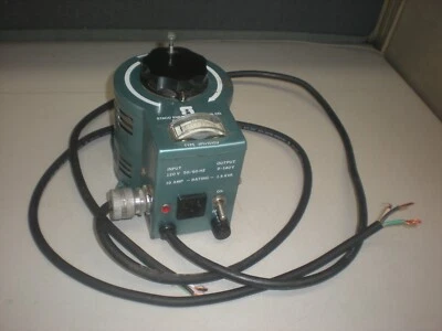 Staco 3PN1010V Variable Autotransformer - Modified - Tests OK - Image 1 of 4