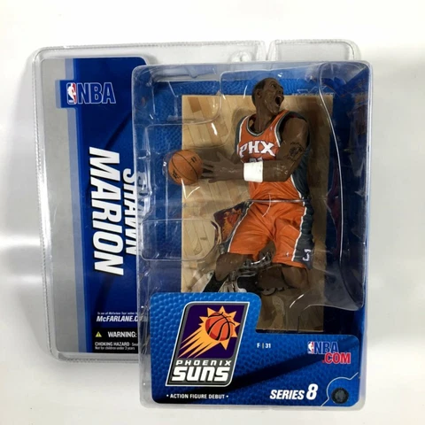 Shawn Marion McFarlane Series 8 2005 NBA Phoenix Suns Action Figure Debut NEW! Cover
