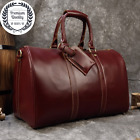 Mens Designer Bag GENUINE LEATHER Large Luggage Duffle Sling Crossbody Handbag