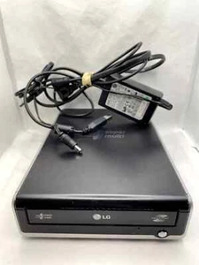 LG External USB Super Multi DVD & CD Rewriter GSA-E60L Lightscribe +USB Lead - Afbeelding 1 van 3
