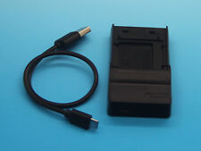 Chargeur de batterie USB pour Olympus Camedia C-50 C-60 C-70 C-470 C-760 Ultra Zoom
