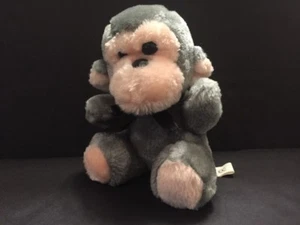 1993 Play by Play Gray Plush Monkey Stuffed Animal Chimp T M I International - Picture 1 of 12