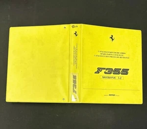 Factory Original Ferrari F355 Motronic 5.2 1996 Spare Parts Catalogue - Picture 1 of 4